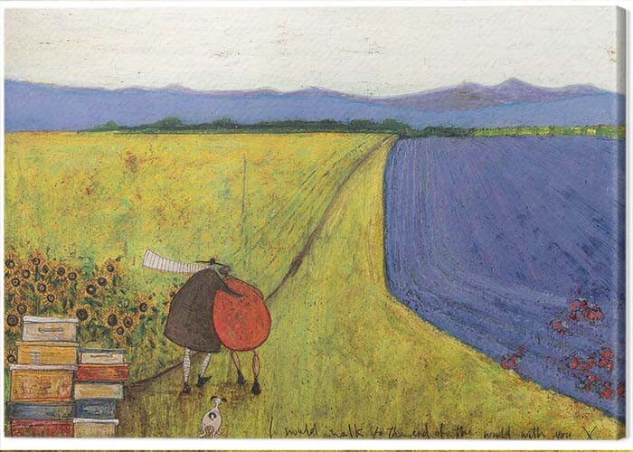 Принти на полотні Sam Toft - I Would Walk to the End of the World With You