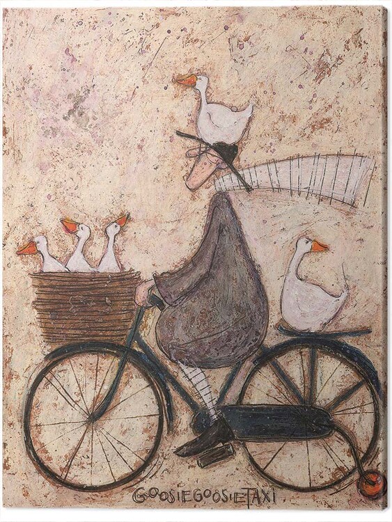 Принти на полотні Sam Toft - GoosieGoosie Taxi