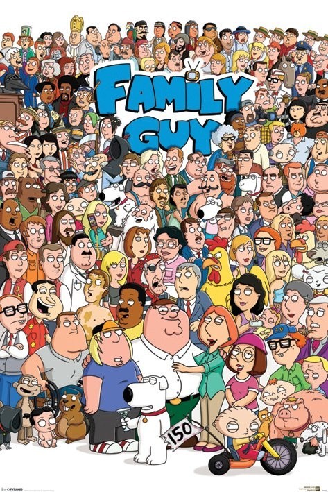 Poster FAMILY GUY - characters