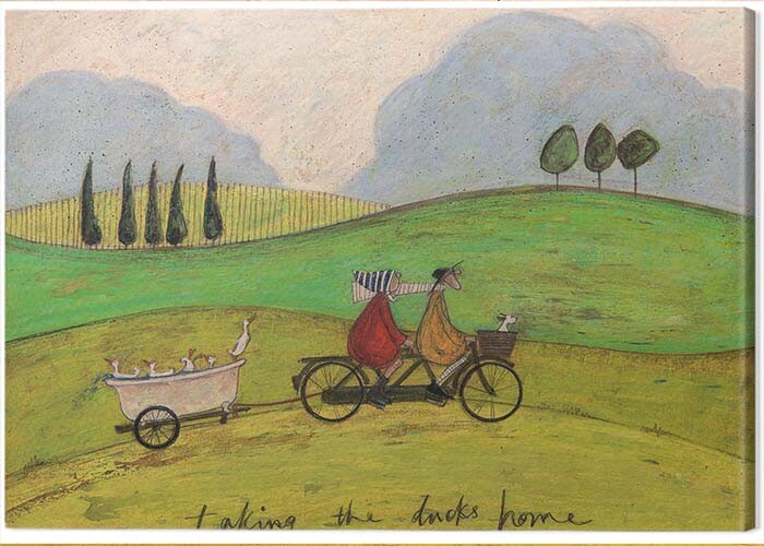 Принти на полотні Sam Toft - Taking the Ducks Home