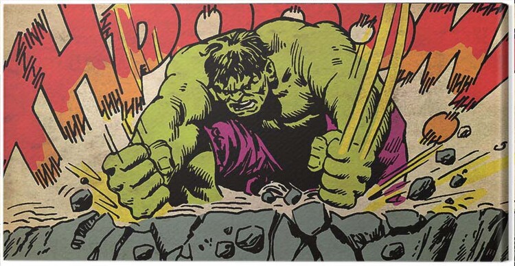 Принти на полотні Hulk - Thpooom
