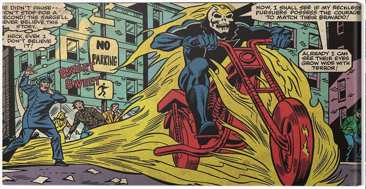 Canvas Print Ghost Rider
