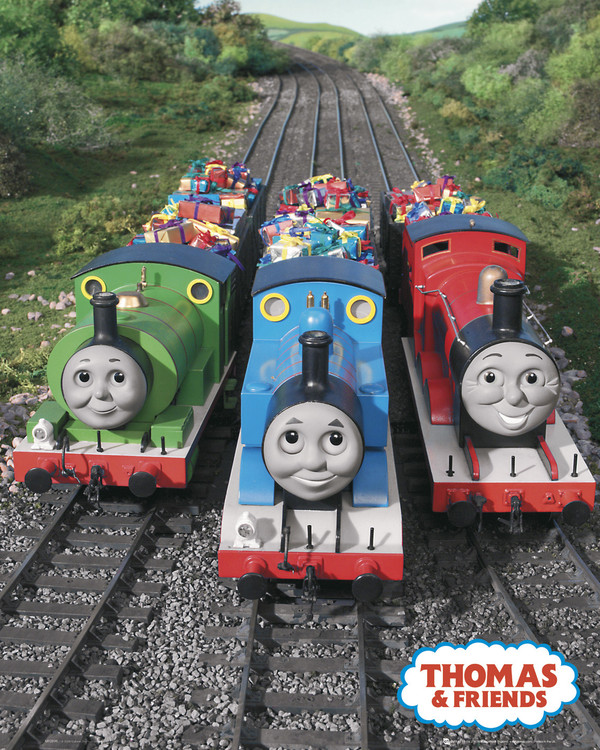Плакат THOMAS AND FRIENDS - trio