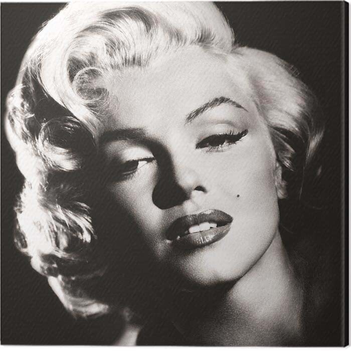 Canvas Print Marilyn Monroe - Glamour