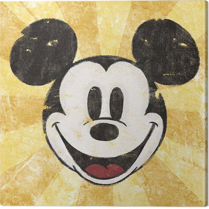 Canvas Print Mickey Mouse - Squeaky Chic