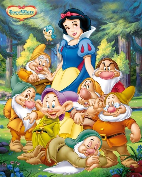 Плакат SNOW WHITE - and the seven dwarfs