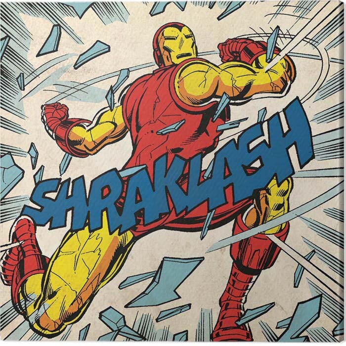 Принти на полотні Iron Man - Shraklash!