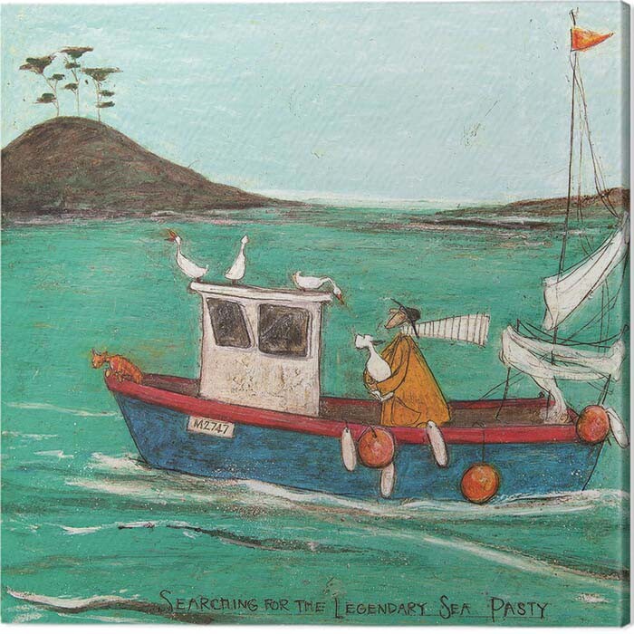 Принти на полотні Sam Toft  - Searching for the Legendary Sea Pasty