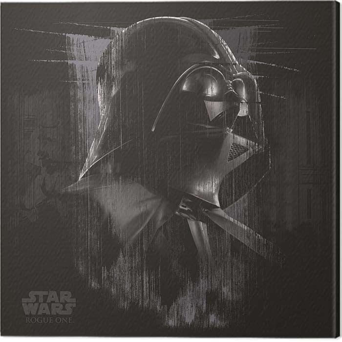 Принти на полотні Star Wars: Rogue One - Darth Vader Black