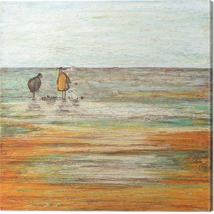 Quadro em tela Sam Toft - Sandcastle Progress Report
