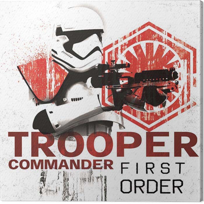 Принти на полотні Star Wars The Last Jedi - Tooper Commander First Order