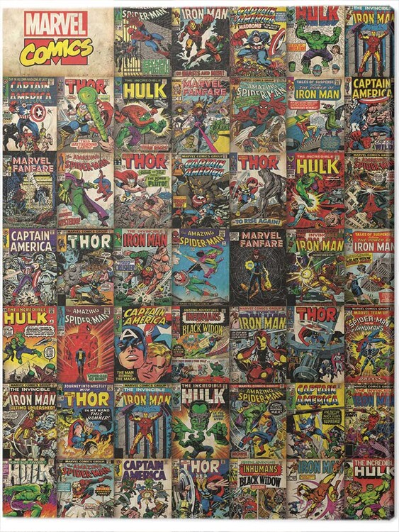 Принти на полотні Marvel: Avengers - Covers