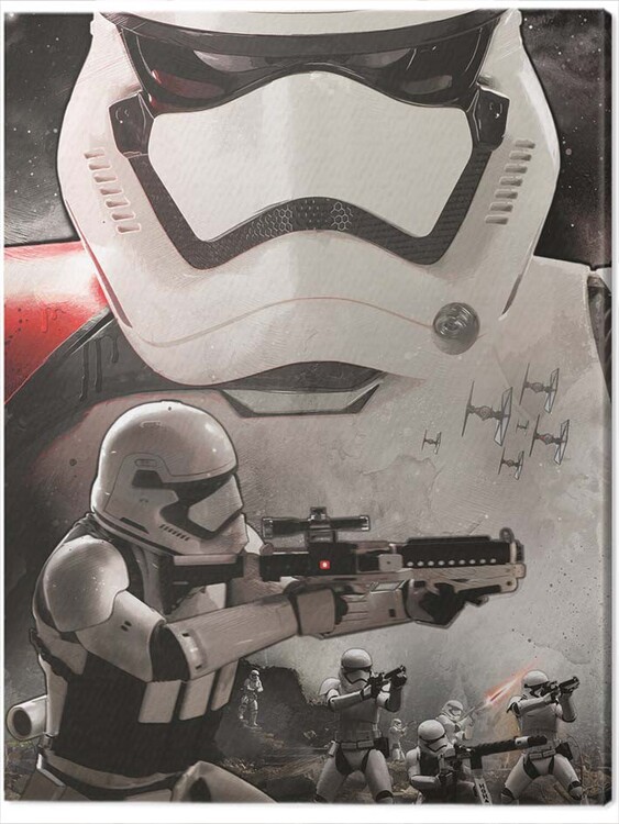 Принти на полотні Star Wars Episode VII - Stormtrooper Art