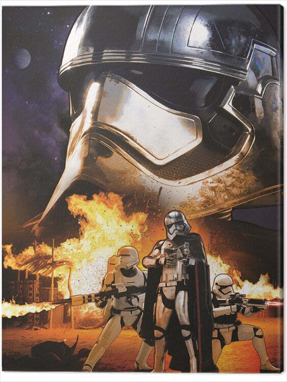 Принти на полотні Star Wars Episode VII - Captain Phasma Art