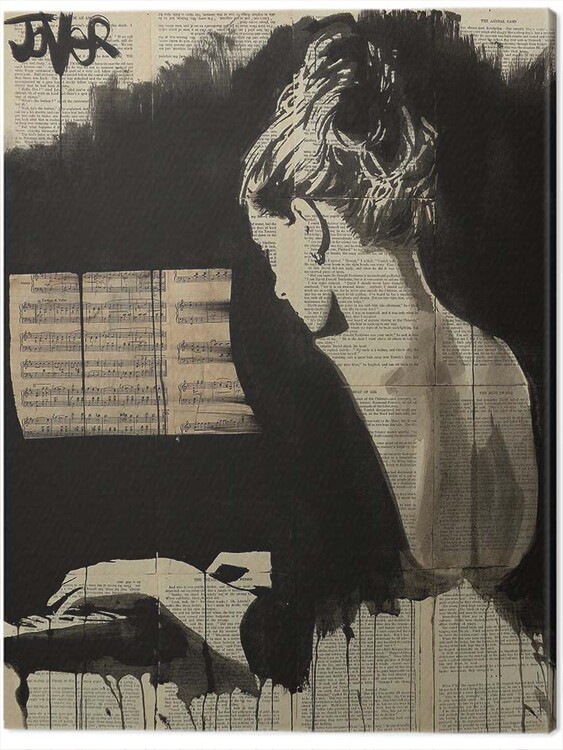 Εκτύπωση καμβά Loui Jover - Her Sonata
