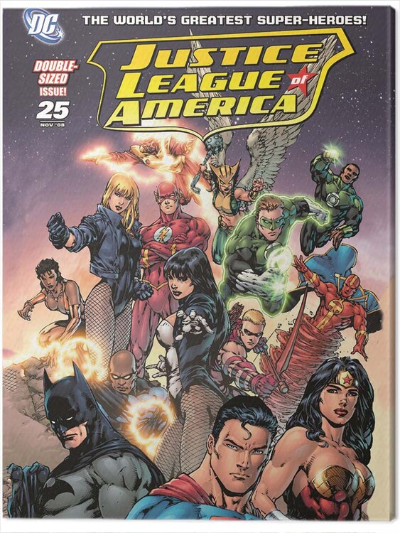 Принти на полотні DC Justice League - Group Cover