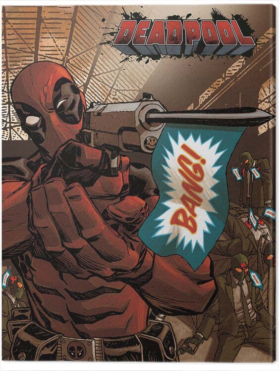 Slika na platnu Deadpool - Bang
