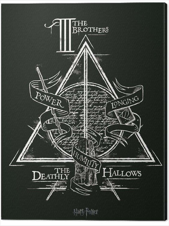 Принти на полотні Harry Potter - Deathly Hallows