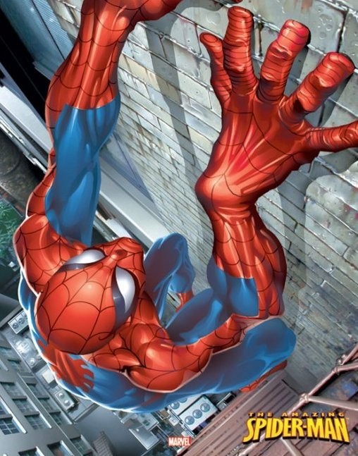 Poster SPIDER-MAN - climbing