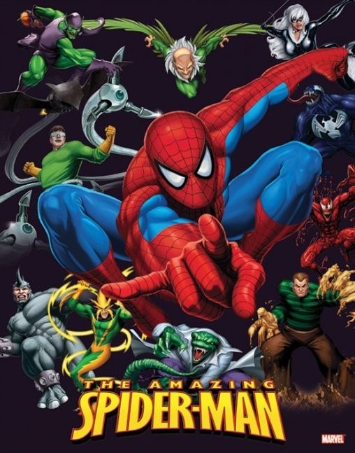 Poster SPIDER-MAN - characters
