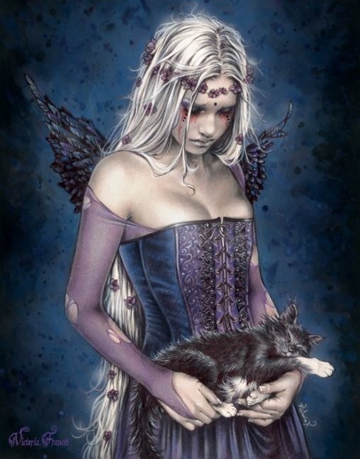 Плакат Victoria Frances - angel