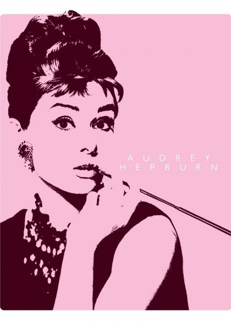 Poster AUDREY HEPBURN - cigarello