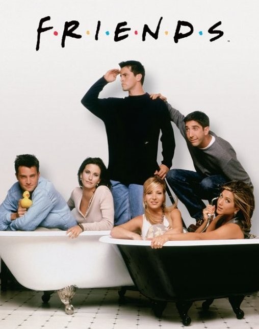 Αφίσα FRIENDS - bath