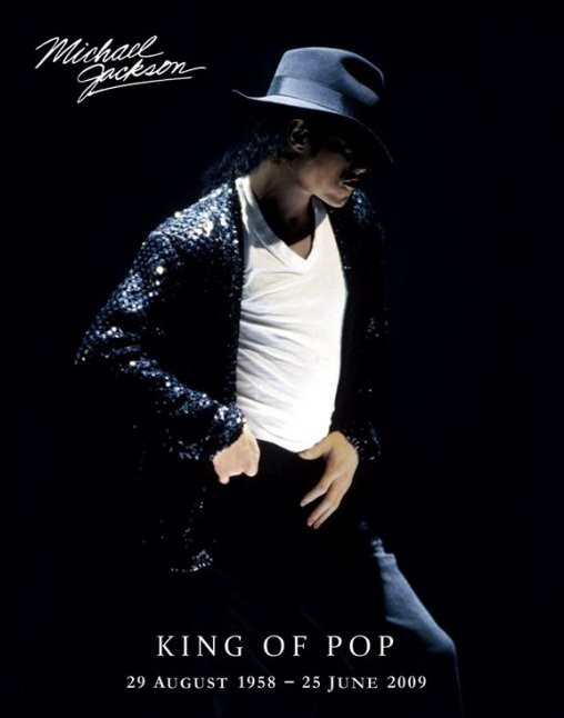 Poster Michael Jackson - king of pop | Wall Art | 3+1 FREE