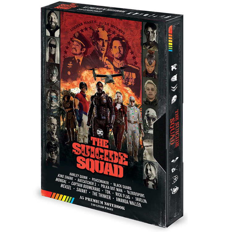 Notebook The Suicide Squad (Retro) VHS
