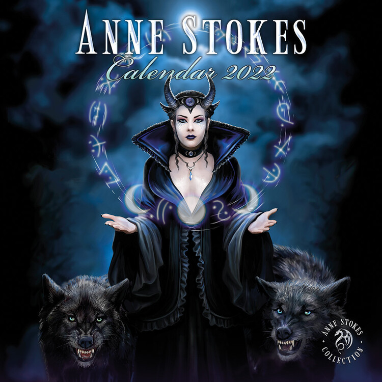 Календар 2027 Anne Stokes