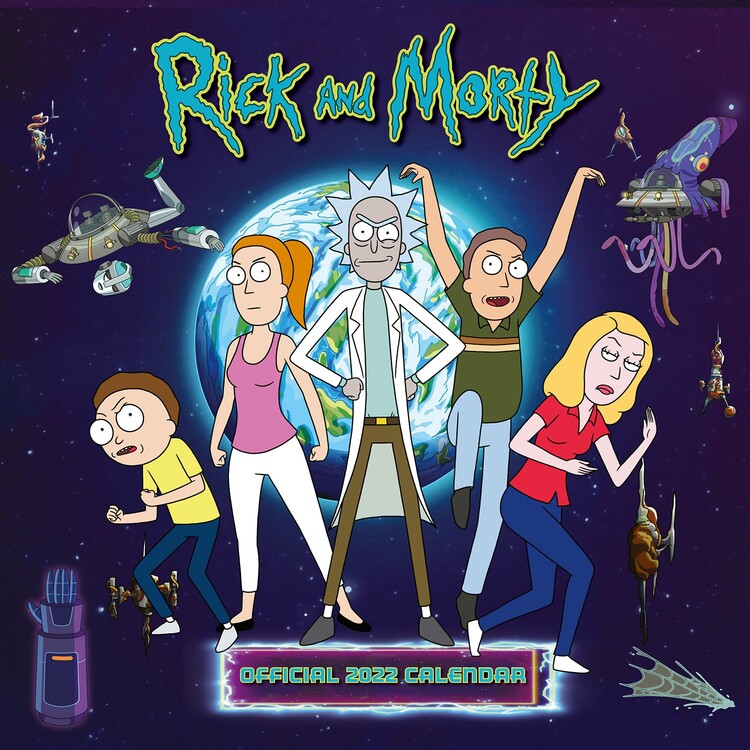 Calendar 2027 Rick & Morty