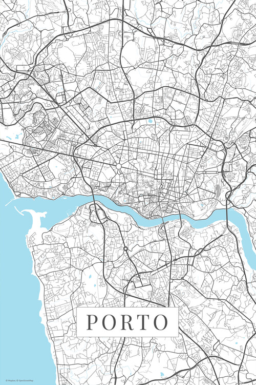 Наклейка Porto white
