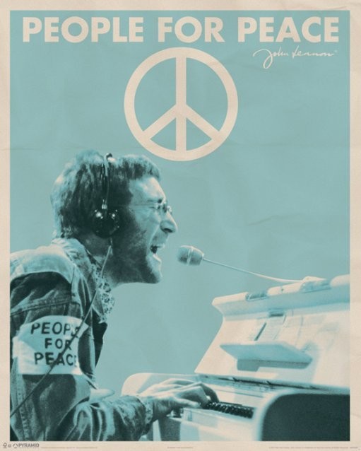 Плакат John Lennon - people for peace