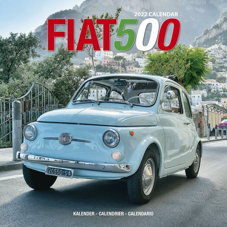 Календар 2027 Fiat 500 - Wall Cal