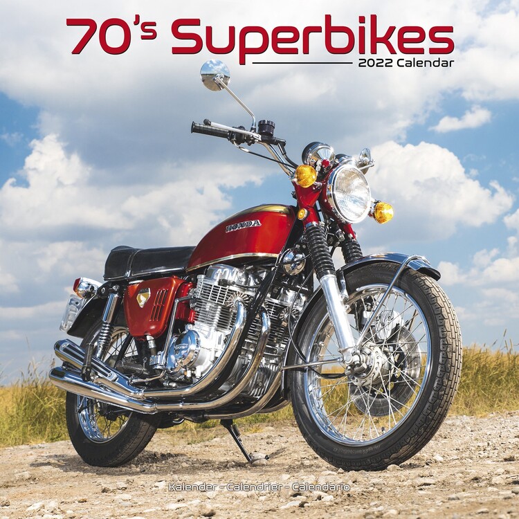 Calendar 2027 70s Superbikes