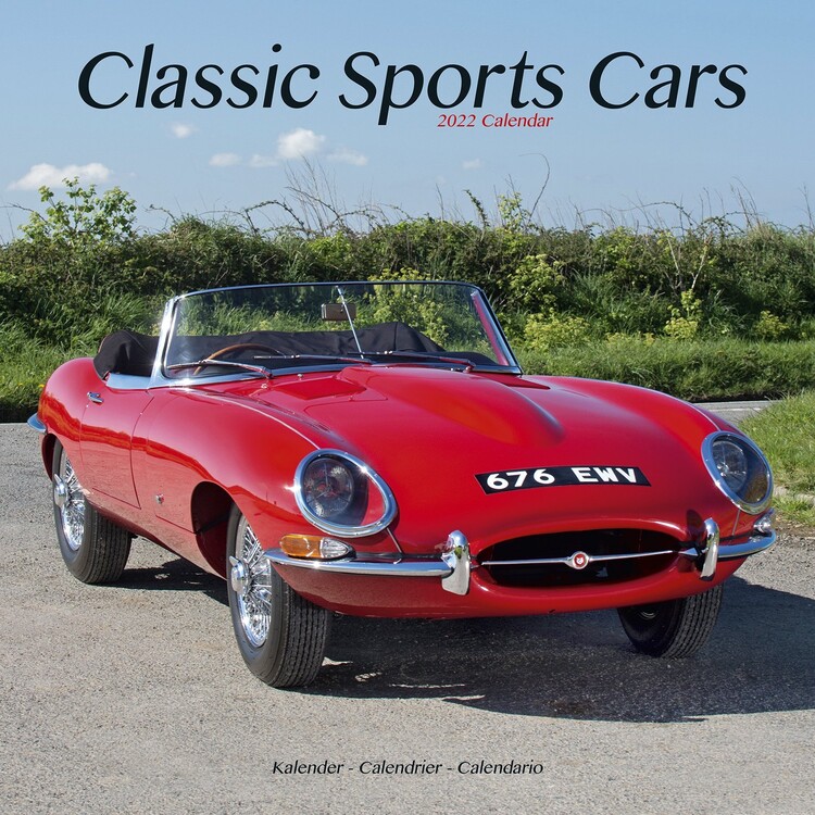 Календар 2027 Classic Sports Cars