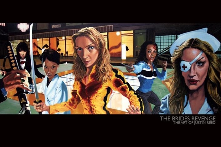 Плакат The art of Justin Reed - the brides revenge