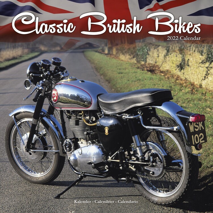 Календар 2027 Classic British Bikes