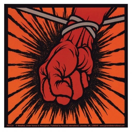 Stickers METALLICA - st.anger | Tips for original gifts