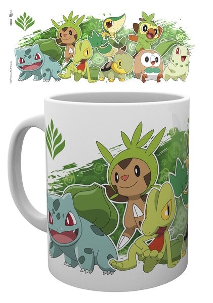 Mug Pokemon - First Partners Grass