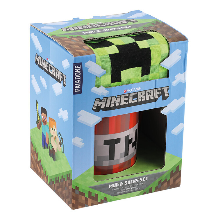 Σετ δώρου Minecraft - Creeper and TNT