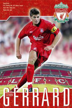 Плакат Liverpool - Gerrard 05/06