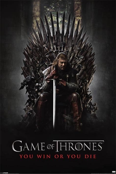 Плакат GAME OF THRONES - you win or you die