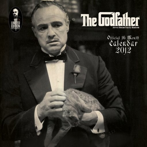 Календар 2027 Calendar 2012 - THE GODFATHER