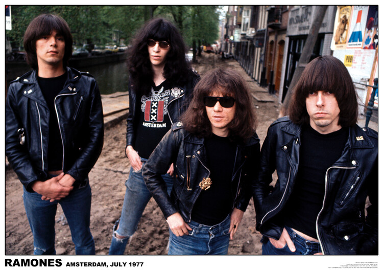 Плакат Ramones - Amsterdam 1977