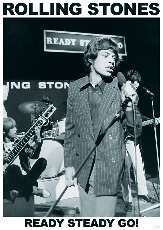 Плакат Rolling Stones - Ready Steady Go