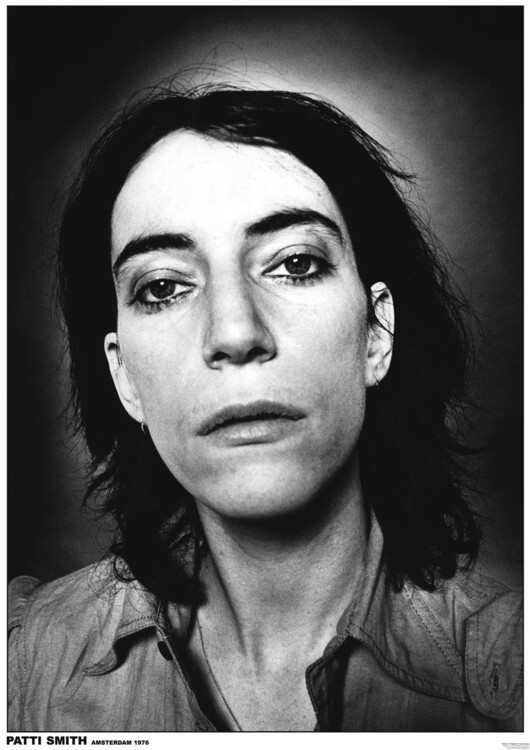 Плакат Patti Smith - Close Up Face