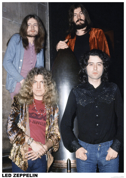 Плакат Led Zeppelin - Colour Group