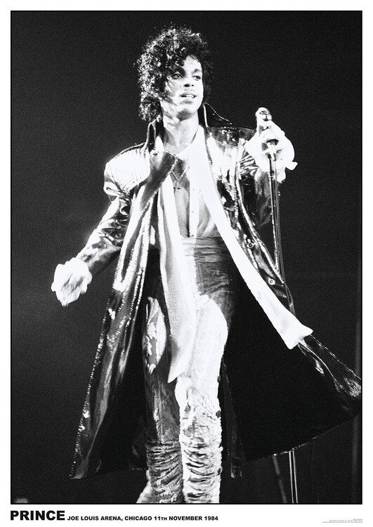 Плакат Prince - Joe Louis Arena, Chichago