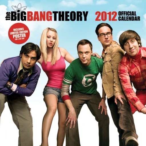 Ημερολόγιο 2027 Calendario 2012 - BIG BANG THEORY